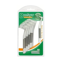 Willowhaven Danfayar 10lu Çift Renk Çapraz Diş Fırçası 0.7mm Mavi Yumuşak Kıllar Willowhaven Danfayar 10lu Çift Renk Çapraz Diş Fırçası 0.7mm Mavi Yumuşak Kıllar