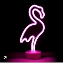 Flamingo Led Işık Yılbaşı Işıkları Dekor Flamingo Led Light Pil