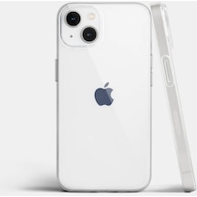 Fitcase Apple Uyumlu iPhone 15 Kılıf Kamera Korumalı Silikon Şeffaf Arka Kapak