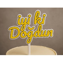 Doğum Günü Pastası Süsü