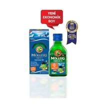 Möller's Omega 3 Tutti Frutti Aromalı Balık Yağı 150 Ml