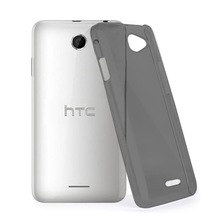 HTC Desire 516 Kılıf Soft Silikon Şeffaf Telefon Kılıfı