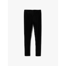 Koton Basic Tayt Ribanalı Beli Lastikli Siyah 3skg40124ak Siyah