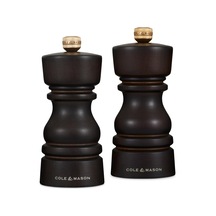 Ayrex Cole & Mason London Çikolata Renkli Ahşap Tuz Ve Biber Değirmenleri 130mm Diğer