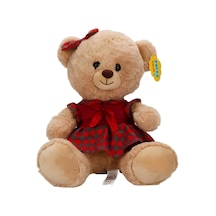 Kıyafetli Peluş Ayı 32 Cm Çok Renkli