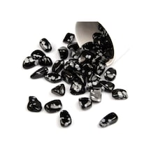 Karlı Obsidyen Su Canlandırma Kristali