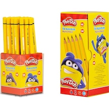 Play-doh İlk Kalemim Kurşun Kalem 40 Lı Stand Çok Renkli