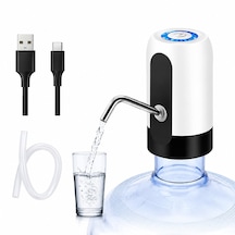 Usb Şarjlı - Otomatik Damacana Su Pompası 4w - 800mah İ11-071 5492 Çr