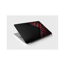 Karbon Desenli Laptop Sticker
