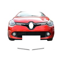 Renault Clio 4 Hb Krom Ön Panjur 2prç Paslanmaz Çelik