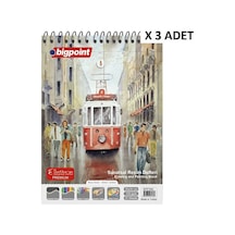 Bigpoint Sanatsal Resim Defteri 135 Gram 25x35cm - 25 Yaprak X 3 Adet