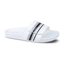 Ceyo 9959-m14 Anatomik Taban Cırtlı Erkek Terlik Beyaz 40-46 Beyaz