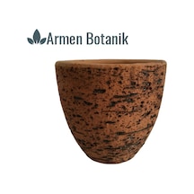 Antik Görünümlü Toprak Saksı 12X12 Cm