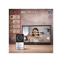 Ct-4030 Aklıllı Villa Set 7 İnç Hd Ekran Hareket Kaydetme