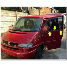 Markadan Vw T4 Caravelle Krom Cam Çıtası 1995-2003 2 Parça Paslan