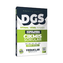 Yediiklim 2026 Dgs Prestij Serisi Sayısal Sözel Yetenek Konularına Göre Düzenlenmiş Tamamı Çözümlü Çıkmış Sorular