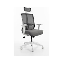 // Comfort White Yönetici Koltuğu Ofis Çalışma Koltuğu Beyaz