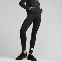 Puma Essential Logo Kadın Siyah Tayt 58683201 Siyah
