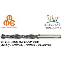 Makina Takım Mte Hss Demir Metal Ağaç Plastik Matkap Ucu 7 mm