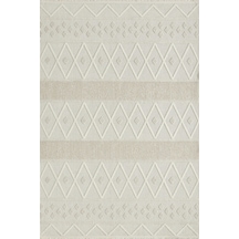 Seyran Halı Loopy 620 Krem-bej %50 Polyester - Polipropilen Yolluk