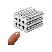 Dünya Magnet 30 Adet, Yuvarlak Neodyum Mıknatıs, 5x1 Mm, Mini Neodyum, Güçlü Magnet