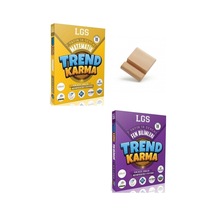 Trend Karma Lgs 8. Sınıf Matematik Ve Fen 7 Yayın 14 Deneme + Telefon Standı