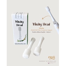 Vibaby Head Ultra Premium Yedek Fırça Başlığı Adım 1