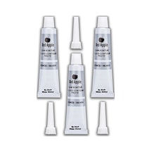 Gümüş Gri Kontür Boyası 20 Ml 3 Adet Red Apple Cam Vitray Boyası Kontur Boyası Ana Hatları Çizme Sanatsal Hobi