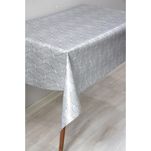 Astarlı Silinebilir Pvc Muşamba Masa Örtüsü 107-a-antrasit