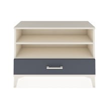 Arges Şifonyer 2 Raflı Tek Çekmeceli 88x30x64 Aytaşı-antrasit Aytaşı