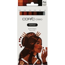 Cıao Portraıt Set Earth Charm 6 Lı