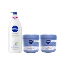 Pürüzsüzleştirici El & Vücut Bakım Kremi,kuru Ciltler,48 Saat Yoğun Nemlendirme 400 Ml X2 + Aloe Vücut Losyonu,400 Ml,normal/kuru Ciltler İçin,nemlendirici Serum,48 Saat Nemlendirme