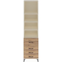 Hyperion Dolap 4 Raflı 4 Çekmeceli 60x44x243 Aytaşı-çam Aytaşı