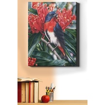 Webstyle Sayılarla Boyama Seti Kasnaklı Daldaki Kuş 40 X 50 Cm