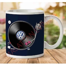1-2240 Vw Tuning Vinyl Player İki Tarafı Baskılı Kupa Bardak.jpg