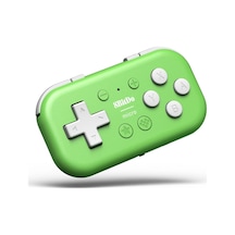 Mikro Bluetooth Gamepad Switch, Android Ve Raspberry Pi İçin Cep Boyutunda Mini Denetleyici, Klavye Modunu Destekler Yeşil
