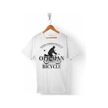 Old Man Bıcycle Never Bisiklet Erkek Tişört