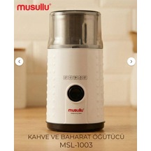 Musullu Msl1003 Baharat Öğütücü Beyaz