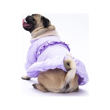Lila Elizabeth Köpek Mont Köpek Yağmurluk Köpek Kıyafeti Köpek Elbisesi