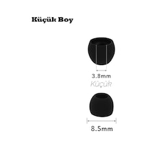 2 Çift 4 Adet Kulaklık Silikonu Uyumlu Küçük 8.5mm