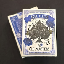 Rose Elites - Old Masters Blue Marked Deck İşaretli Premium Oyun Kağıdı İskambil Kartları Destesi Rose Elites - Old Masters Blue Marked Deck İşaretli Premium Oyun Kağıdı İskambil Kartları Destesi