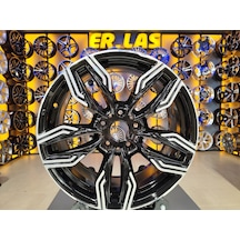 4 Adet Titan-7006 8 18 5 120 Et40 Black Mack Jant Revize Edilmiş Takım