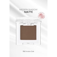 Missha Shadow Matte Yumuşak Dokulu Dökülme Yapmayan Mat Tekli Göz Farı 115 Smoke Oak