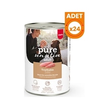Mera Pure Sensitive Adult Hindili Yetişkin Köpek Konservesi 24 Adet 400 Gr