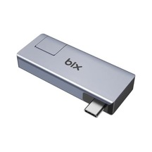 Bx21hb 3in1 Type-c To Usb 3.2 Usb 2.0 Rj45 10/100 Dönüştürücü Adaptör, Macbook Type C Ethernet Çevirici Usb Hub Acı Kahverengi