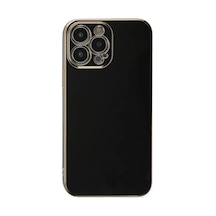Newface Apple İphone 14 Pro Kılıf Volet Silikon - Siyah