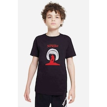 Tshirthane Chilling Adventures Of Sabrina Poster Baskılı Unisex Çocuk Siyah