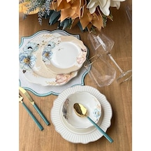 Yemek Takımı Morpho 24 Parça 6 Kişilik Renkli