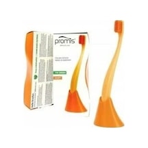 Promis Biplastic Single Diş Fırçası 6750 - Soft - Turuncu - Tutucu Hediyeli