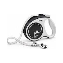Flexi Comfort Plus Antrasit Small Şerit Köpek Gezdirme Tasması 5 Metre